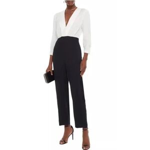 Sandro Dual material jumpsuit